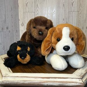 Aurora Plush Dog Toy Set